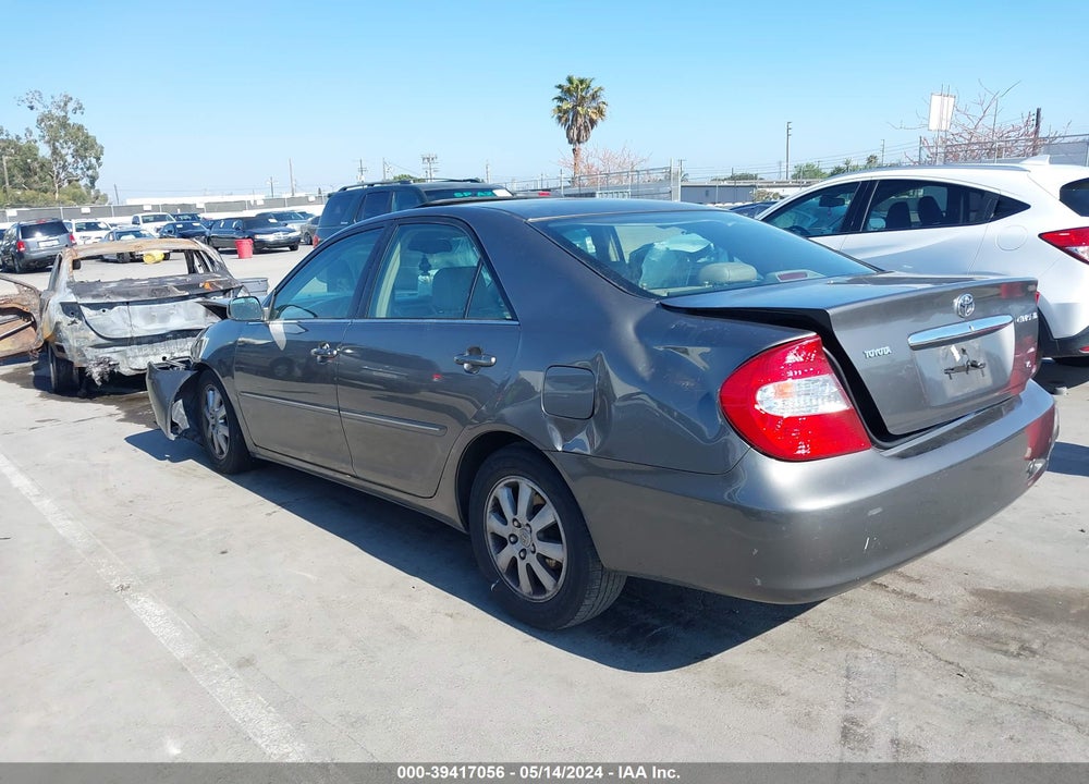 2004 TOYOTA CAMRY XLE V6 VIN: 4T1BF32K54U575146