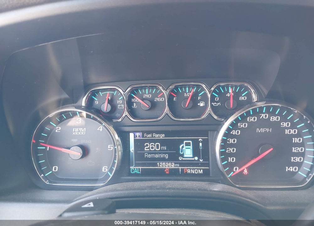 2016 CHEVROLET SILVERADO 1500 1LZ VIN: 3GCUKSEC2GG387649