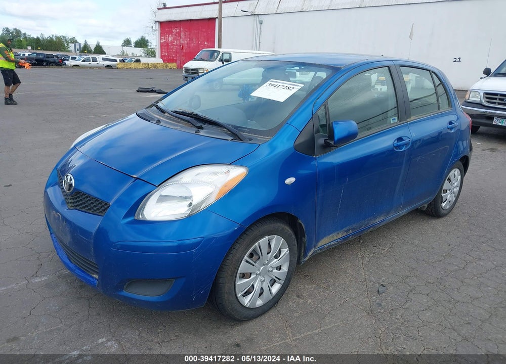2009 TOYOTA YARIS VIN: JTDKT903495276079