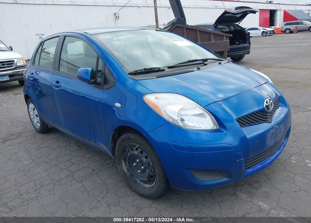 2009 TOYOTA YARIS VIN: JTDKT903495276079