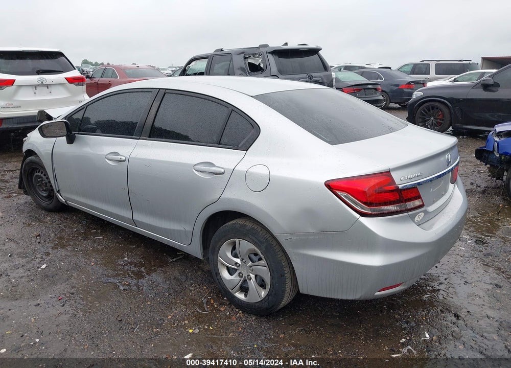 2015 HONDA CIVIC LX VIN: 2HGFB2F59FH538835