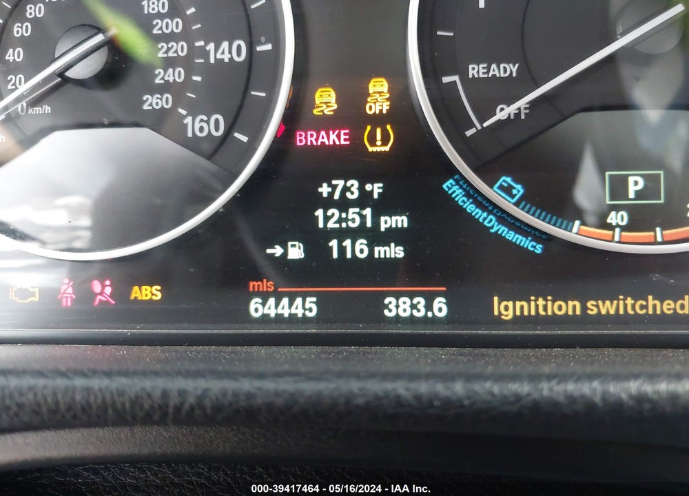 2013 BMW 328I VIN: WBA3C1C55DF436425