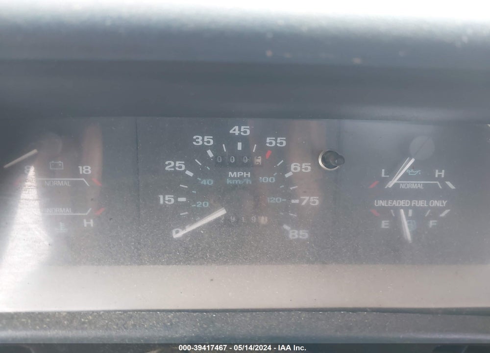 1993 FORD RANGER VIN: 1FTCR10A0PUB67236