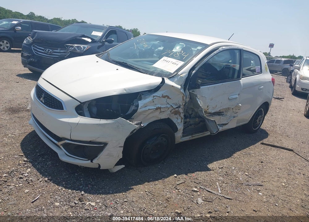 2020 MITSUBISHI MIRAGE ES/SE VIN: ML32A3HJ8LH010000