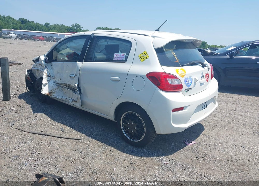 2020 MITSUBISHI MIRAGE ES/SE VIN: ML32A3HJ8LH010000