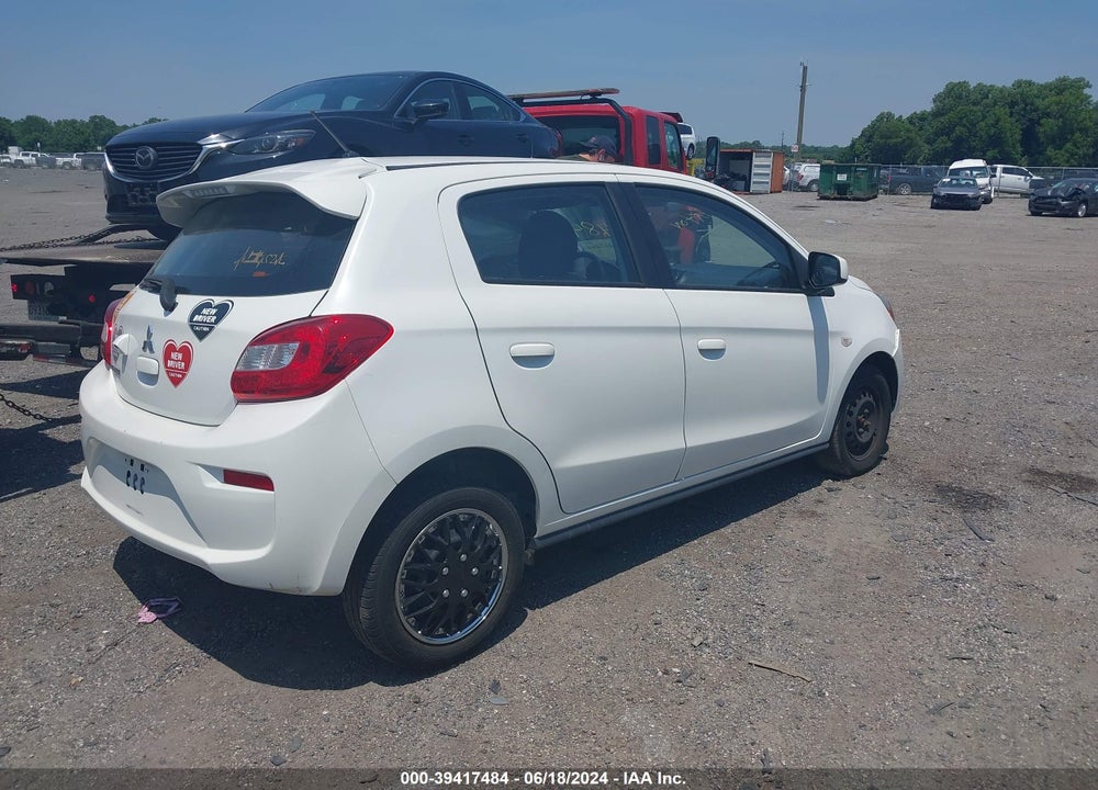 2020 MITSUBISHI MIRAGE ES/SE VIN: ML32A3HJ8LH010000