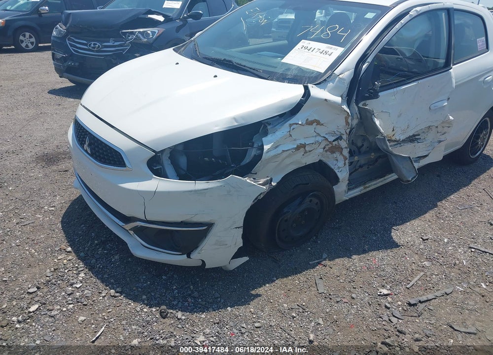 2020 MITSUBISHI MIRAGE ES/SE VIN: ML32A3HJ8LH010000