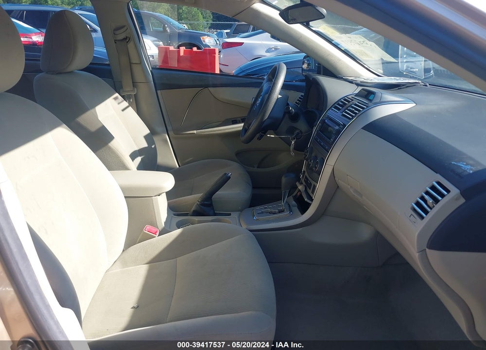 2012 TOYOTA COROLLA LE VIN: 2T1BU4EE8CC792417