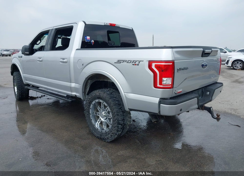 2015 FORD F-150 XLT VIN: 1FTEW1EF2FFA53182