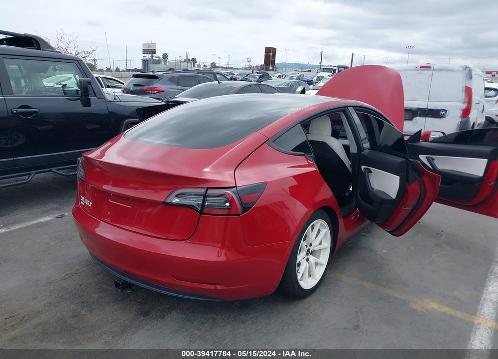 2018 TESLA MODEL 3 LONG RANGE/PERFORMANCE VIN: 5YJ3E1EB0JF085844