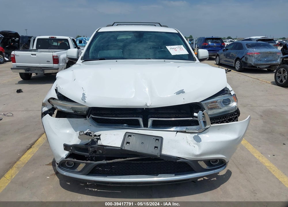 2015 DODGE DURANGO LIMITED VIN: 1C4RDHDGXFC740289