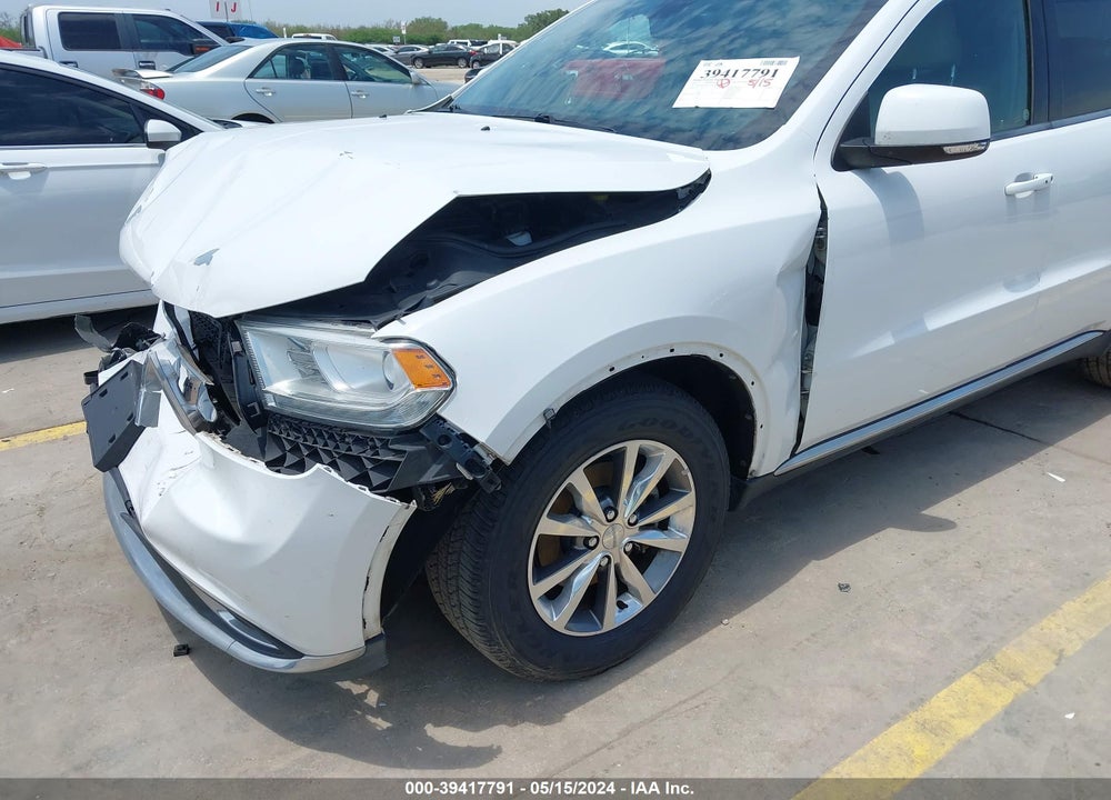 2015 DODGE DURANGO LIMITED VIN: 1C4RDHDGXFC740289