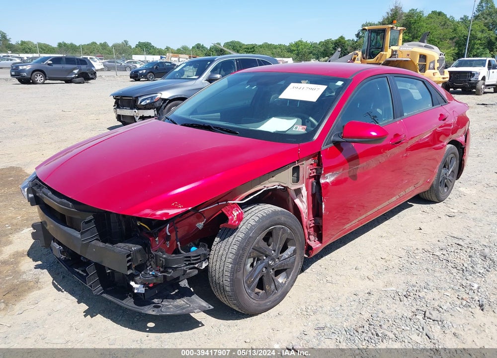2022 HYUNDAI ELANTRA SEL VIN: 5NPLS4AG4NH086790