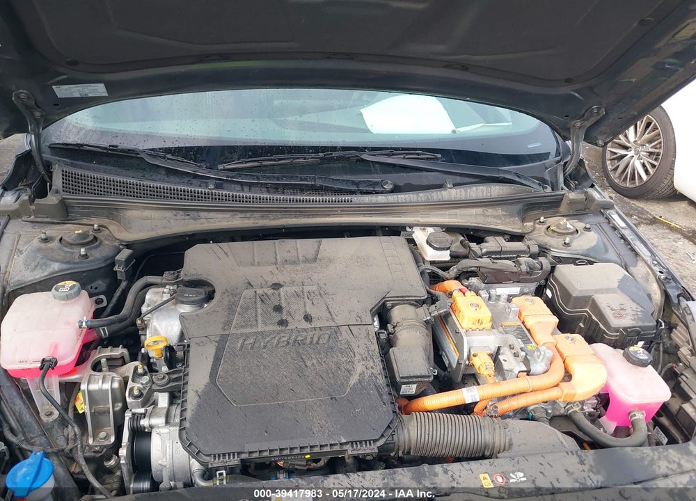 2023 HYUNDAI ELANTRA HYBRID BLUE VIN: KMHLM4AJXPU056736