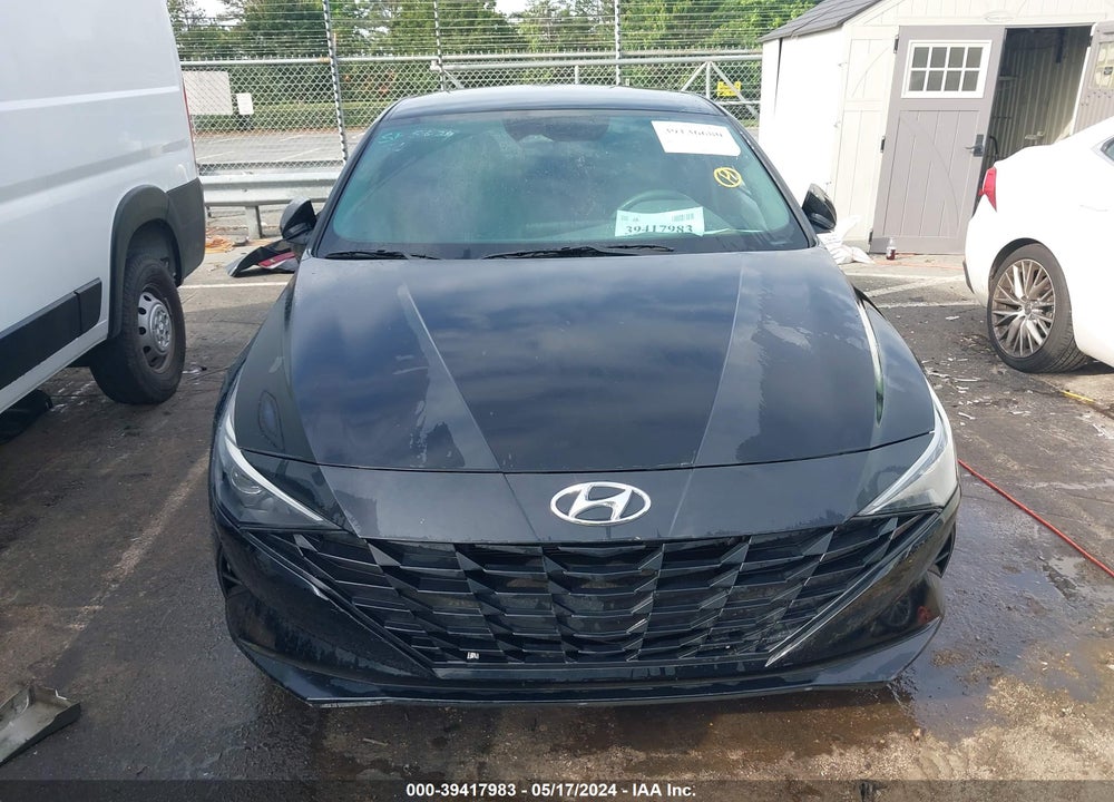 2023 HYUNDAI ELANTRA HYBRID BLUE VIN: KMHLM4AJXPU056736