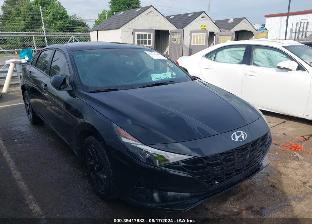 2023 HYUNDAI ELANTRA HYBRID BLUE VIN: KMHLM4AJXPU056736