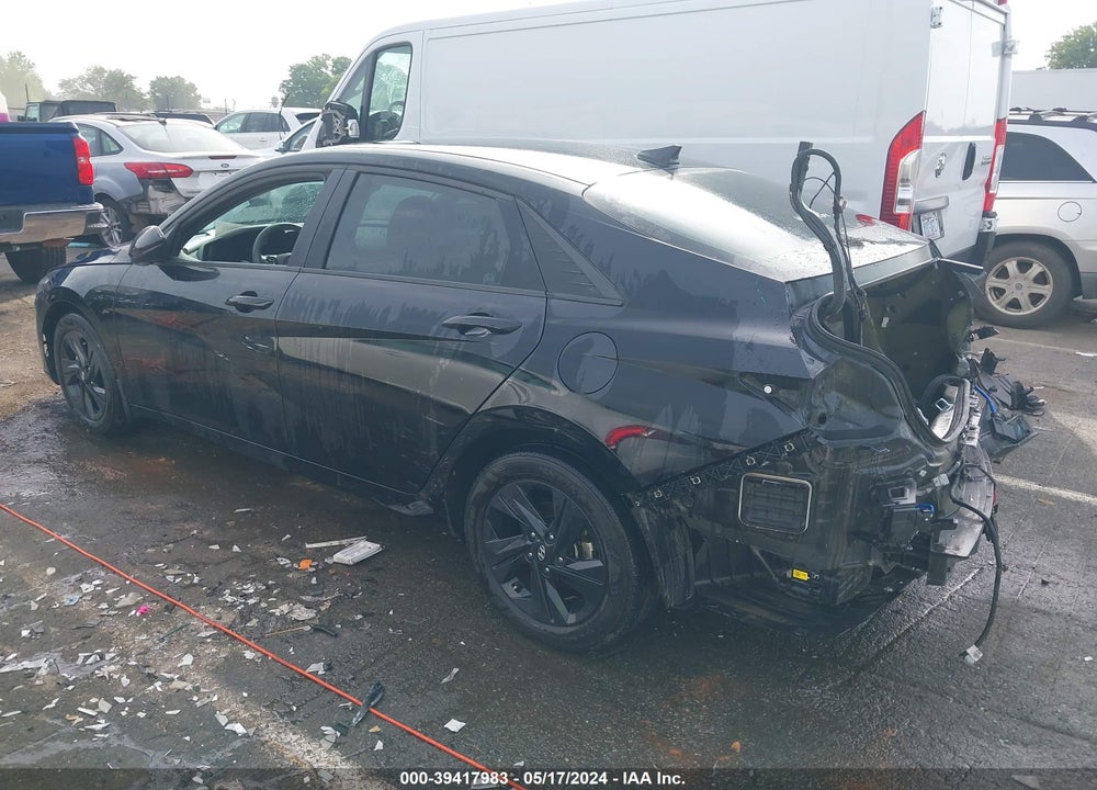 2023 HYUNDAI ELANTRA HYBRID BLUE VIN: KMHLM4AJXPU056736