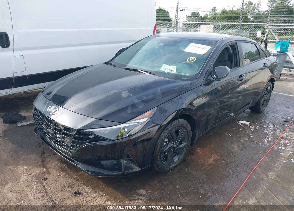 2023 HYUNDAI ELANTRA HYBRID BLUE VIN: KMHLM4AJXPU056736