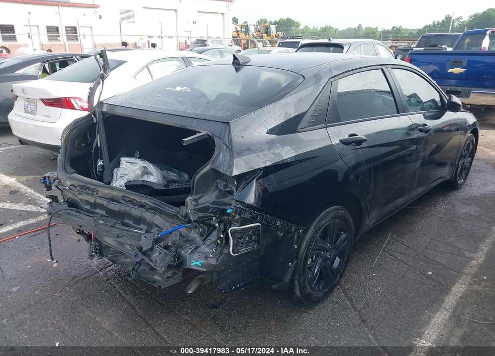 2023 HYUNDAI ELANTRA HYBRID BLUE VIN: KMHLM4AJXPU056736