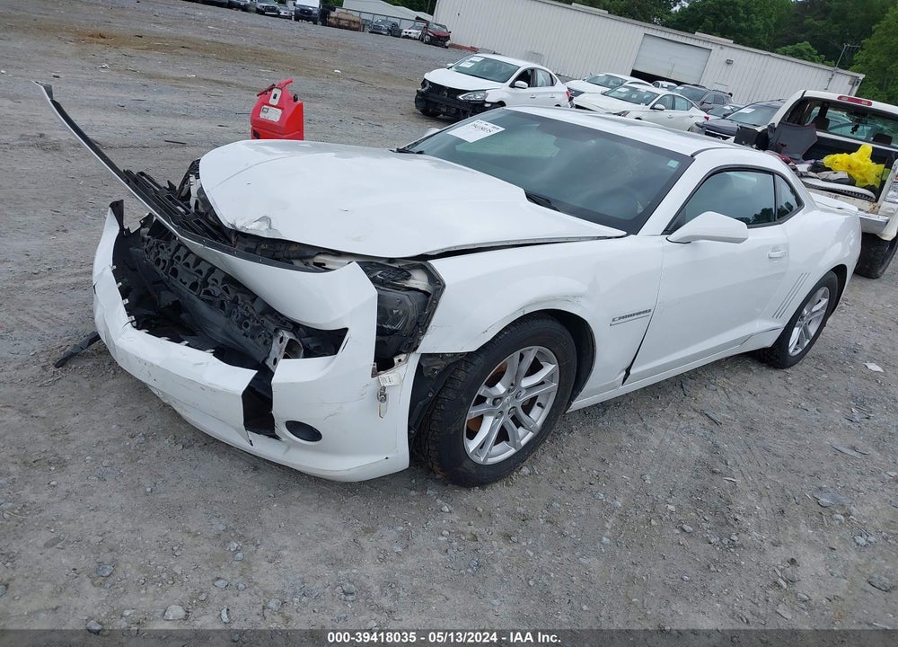 2014 CHEVROLET CAMARO 2LS VIN: 2G1FA1E37E9185752