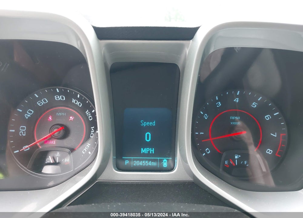 2014 CHEVROLET CAMARO 2LS VIN: 2G1FA1E37E9185752