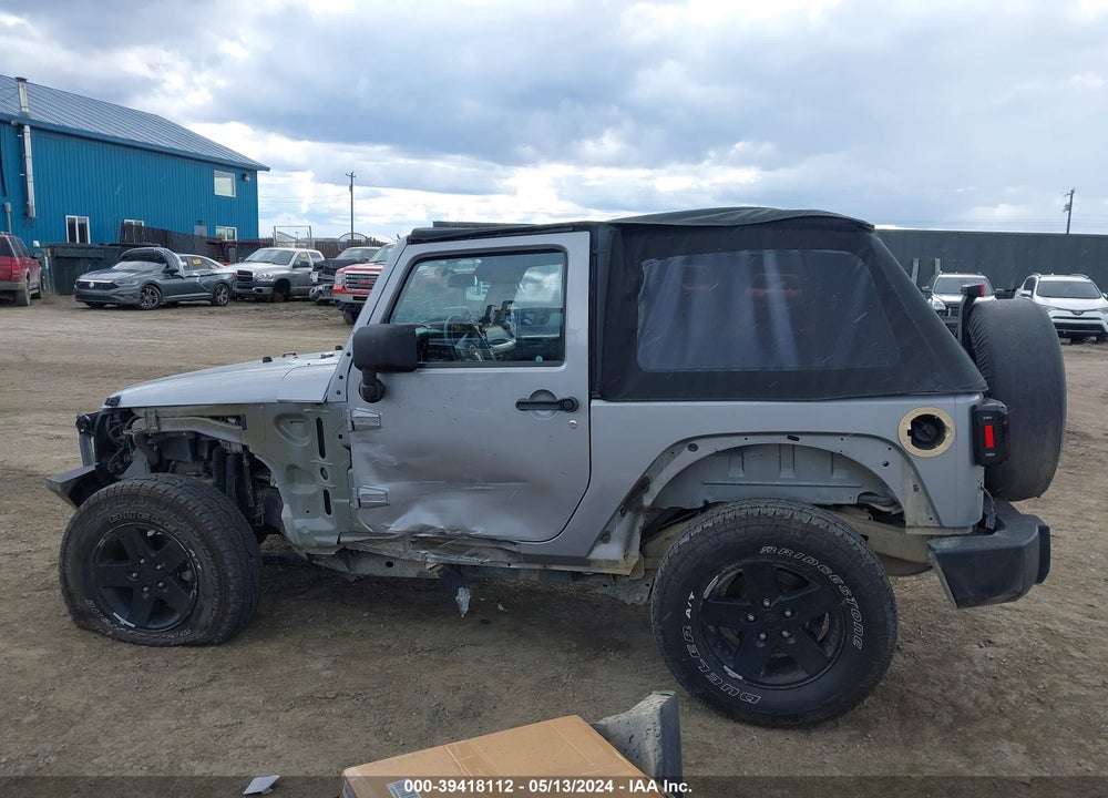 2013 JEEP WRANGLER SPORT VIN: 1C4AJWAG6DL643716