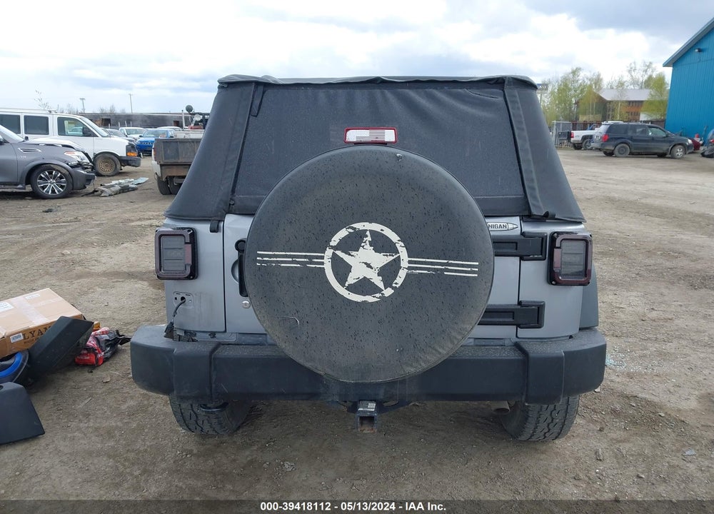 2013 JEEP WRANGLER SPORT VIN: 1C4AJWAG6DL643716