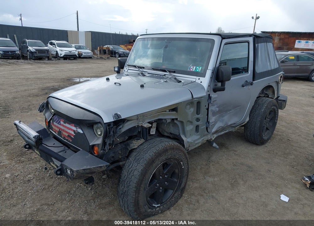 2013 JEEP WRANGLER SPORT VIN: 1C4AJWAG6DL643716