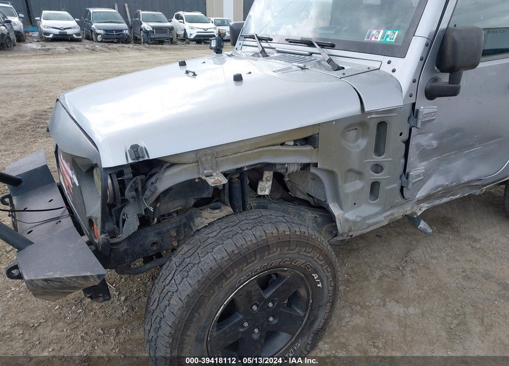2013 JEEP WRANGLER SPORT VIN: 1C4AJWAG6DL643716