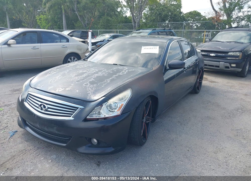 2012 INFINITI G25 JOURNEY VIN: JN1DV6AP4CM812970