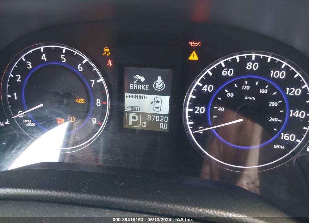2012 INFINITI G25 JOURNEY VIN: JN1DV6AP4CM812970