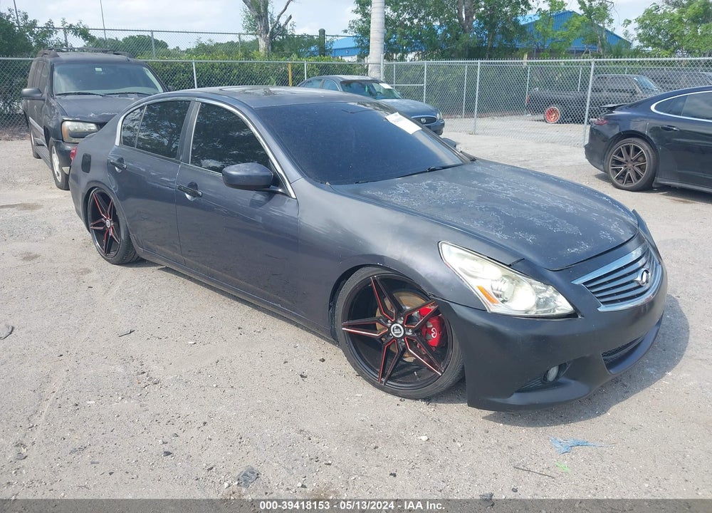 2012 INFINITI G25 JOURNEY VIN: JN1DV6AP4CM812970