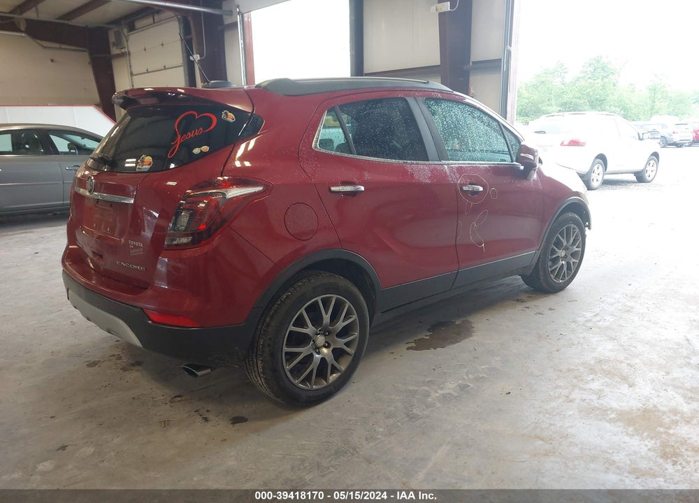 2017 BUICK ENCORE SPORT TOURING VIN: KL4CJ1SB1HB086282
