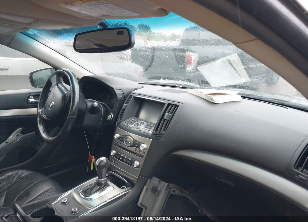 2012 INFINITI G37 JOURNEY VIN: JN1CV6EK8CM424344