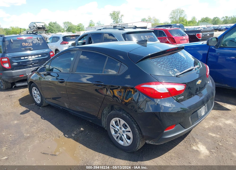 2019 CHEVROLET CRUZE LS VIN: 3G1BC6SM7KS603342