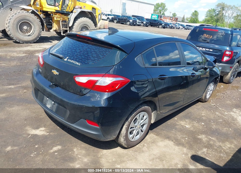 2019 CHEVROLET CRUZE LS VIN: 3G1BC6SM7KS603342