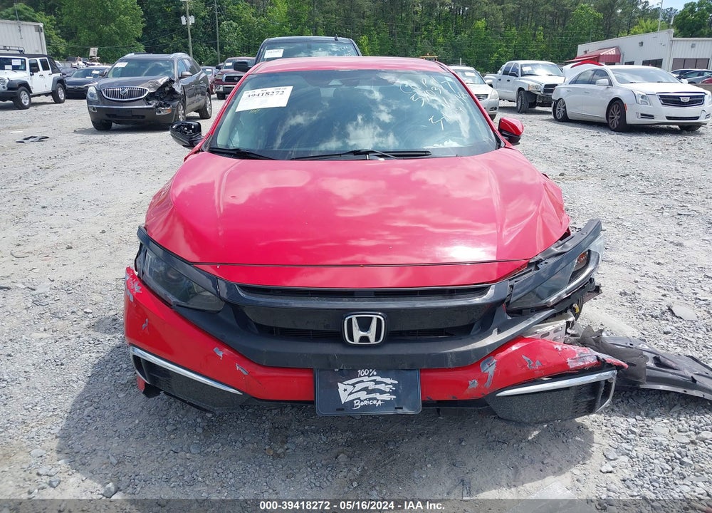 2019 HONDA CIVIC LX VIN: 2HGFC2F69KH530377