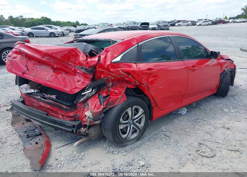 2019 HONDA CIVIC LX VIN: 2HGFC2F69KH530377
