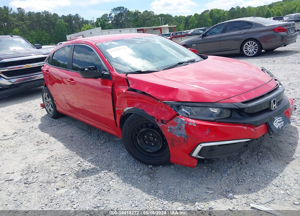2019 HONDA CIVIC LX VIN: 2HGFC2F69KH530377