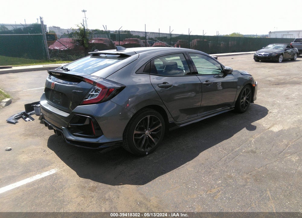 2021 HONDA CIVIC SPORT VIN: SHHFK7H49MU400830