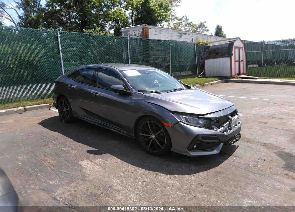 2021 HONDA CIVIC SPORT VIN: SHHFK7H49MU400830