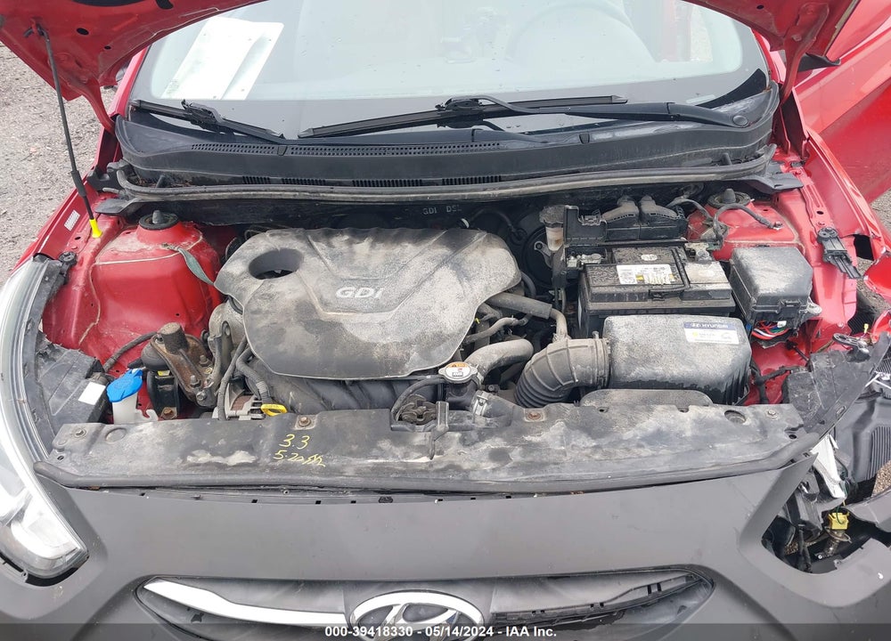 2016 HYUNDAI ACCENT SE VIN: KMHCT4AE6GU136086