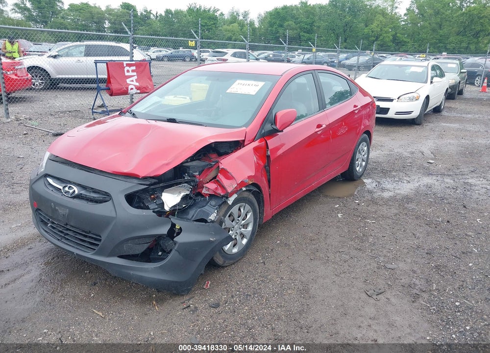 2016 HYUNDAI ACCENT SE VIN: KMHCT4AE6GU136086