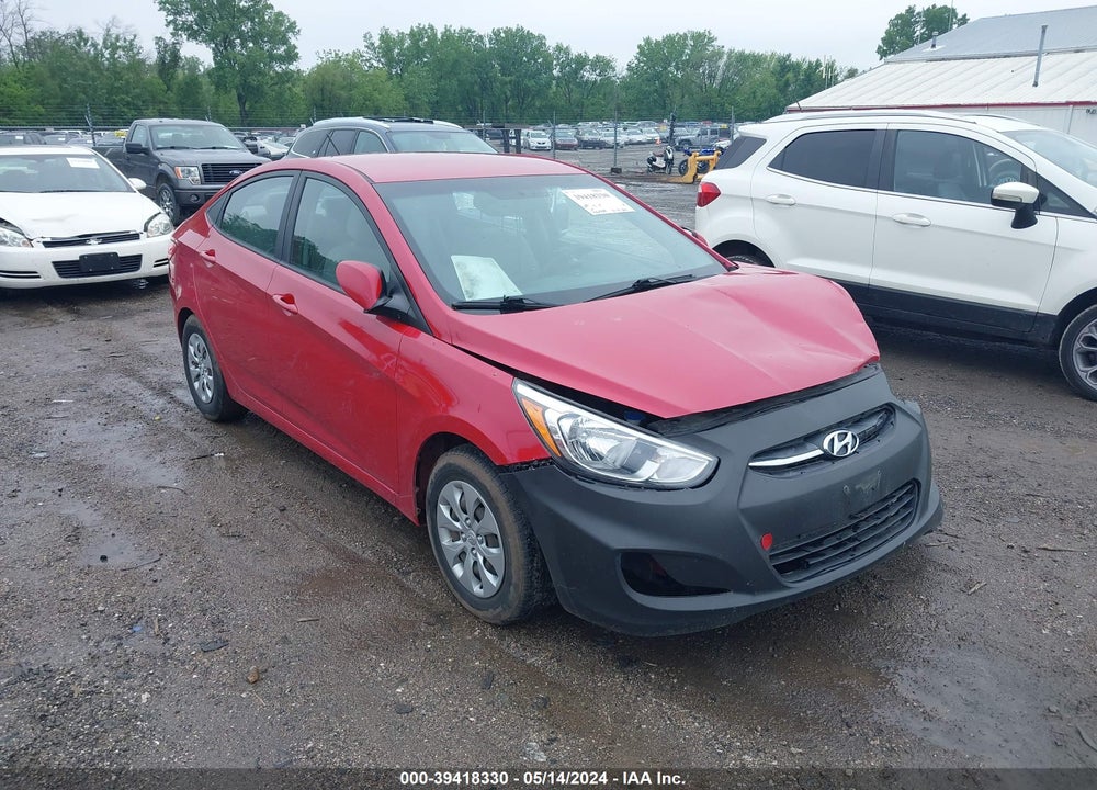2016 HYUNDAI ACCENT SE VIN: KMHCT4AE6GU136086