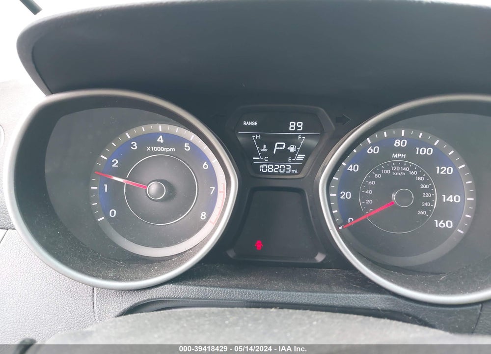 2015 HYUNDAI ELANTRA SPORT VIN: KMHDH4AH6FU229561