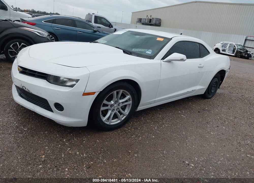 2015 CHEVROLET CAMARO 2LS VIN: 2G1FB1E35F9187949