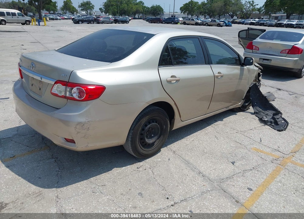 2011 TOYOTA COROLLA LE VIN: 2T1BU4EE2BC655021