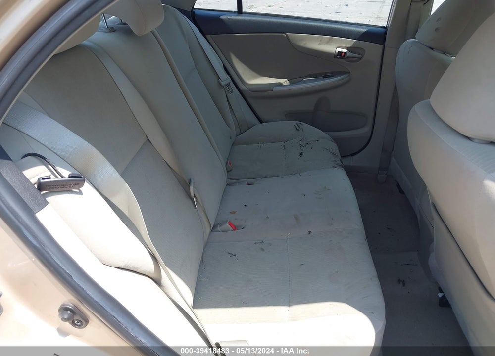2011 TOYOTA COROLLA LE VIN: 2T1BU4EE2BC655021