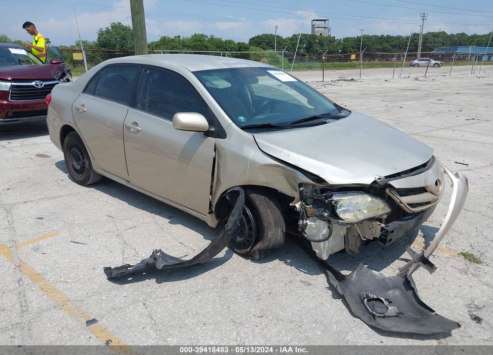 2011 TOYOTA COROLLA LE VIN: 2T1BU4EE2BC655021