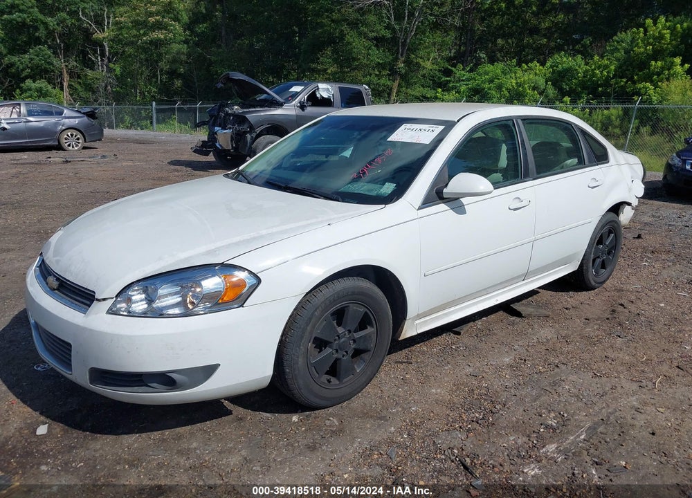 2010 CHEVROLET IMPALA LT VIN: 2G1WB5EK7A1148463